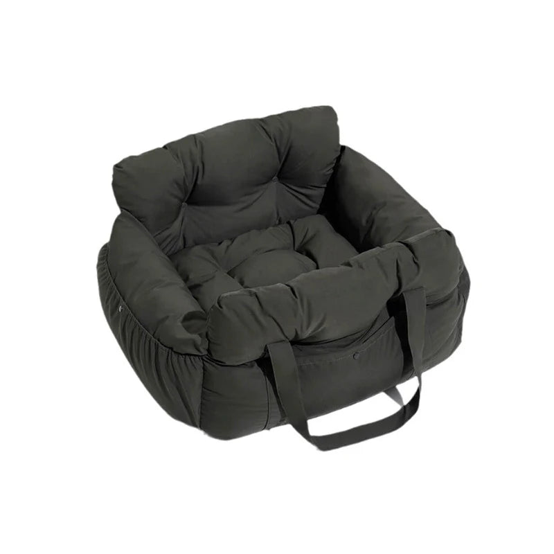 Pet Car Safety Seat Bed Pad Kennel Removable Washable Pet Supplies Four Season Universal Outdoors Traveling Indoor Dog Car Seat