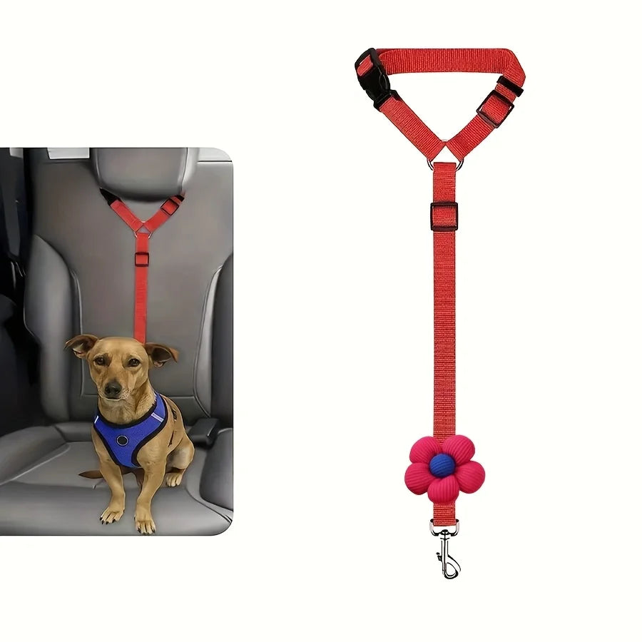 Dog Seat Belt for Vehicle Secure, Pet Car Tether Safety Leash for Dogs In Vehicles, Dog Seatbelt Tether, Christmas Gift