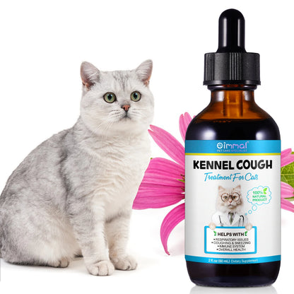 Cough Relief Drops for Cats Throat Soother Dry and Wet Pet Cough 2 Fl Oz Ingredients Formulated to Soothe Pets Irritated Throat