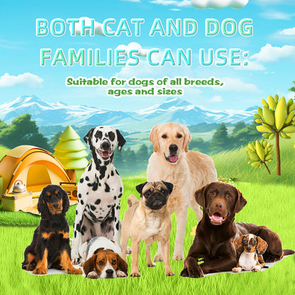 Pet Dental Cleaning Powder for Dogs & Cats - Freshens Breath, Removes Tartar & Plaque, Provides Comprehensive Oral Care.