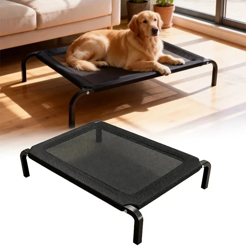 Pet Supplies Foldable Dog Bed All Season Large and Small Dogs Camp Bed Detachable Waable Military Sle Dog House for Summer Use