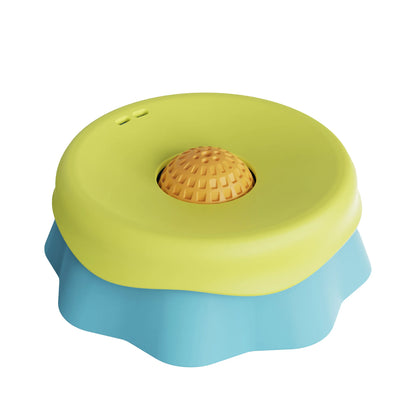 Dog lick Bowl Slow Feeder Dog Bowl for Liquid with Rolling Ball Interactive Lick Bowl AntiSlip for Wet Food Water Treat Lick Toy