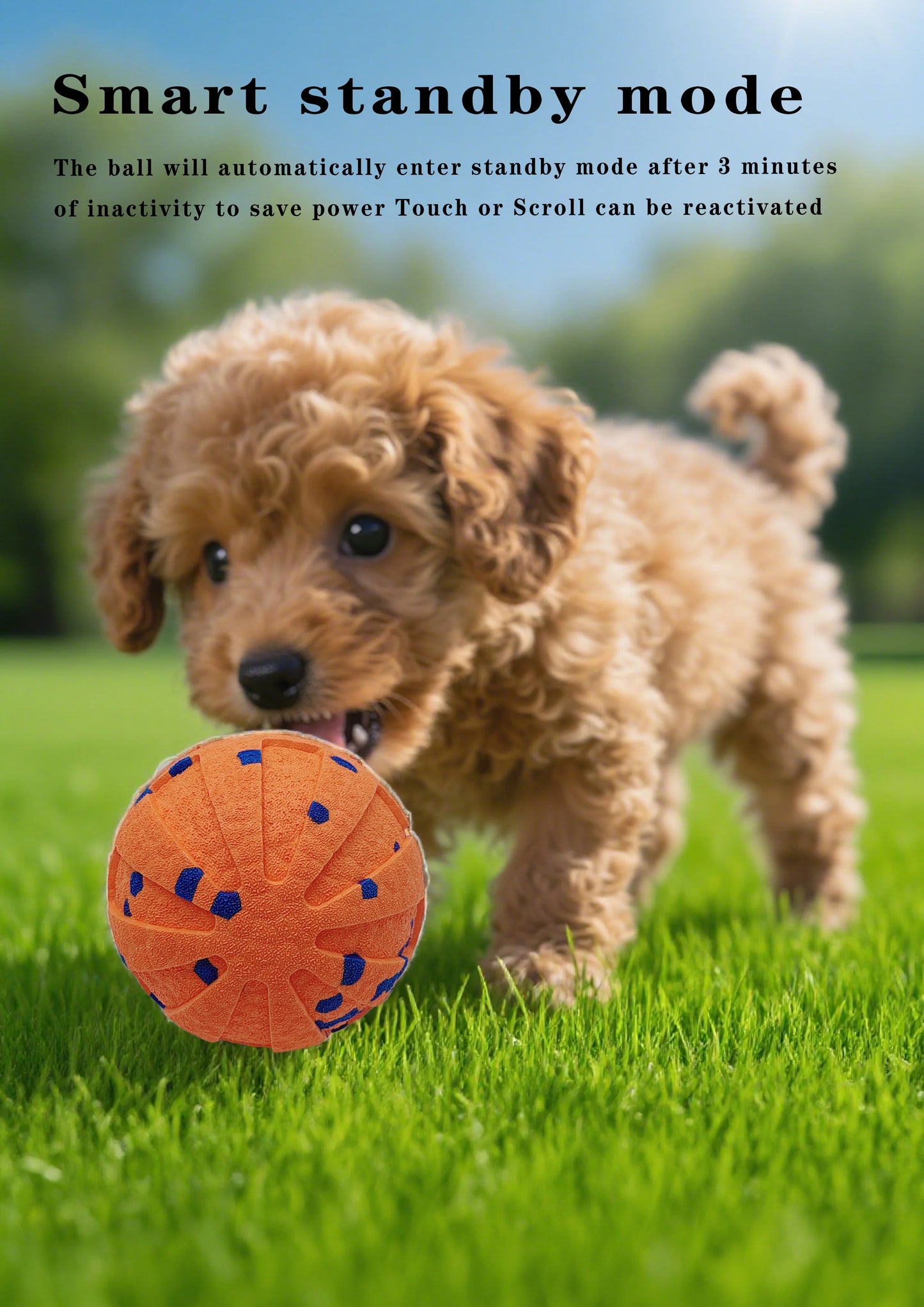 Pet Smart Interactive Ball Bouncing Ball For Dogs Electric Automatic Vibrating Popcorn Gravity Jumping Wear Resistant Foam Ball
