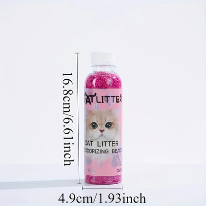 A Bottle of Cat Litter Deodorizing Beads - Make Your Home Smell Comfortable and Remove Odors