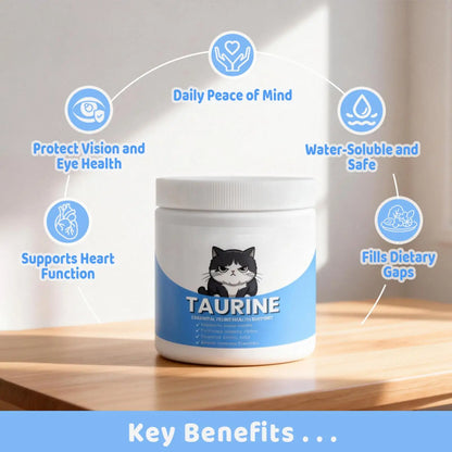 200ml Taurine Powder For Cats Heart Support Organic Powder Immune System Support Kitten Powder For Eye Protection Digestion