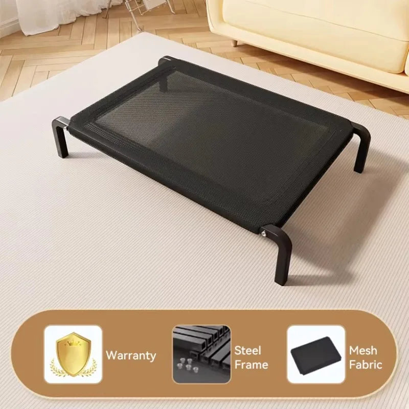 Pet Supplies Foldable Dog Bed All Season Large and Small Dogs Camp Bed Detachable Waable Military Sle Dog House for Summer Use