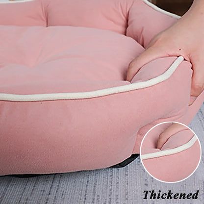 B-Square All Seasons Small Dog Bed Anti-slip Sleeping Cat Bed Breathable Soft Dog Bed for Medium Dog Cushion Pet Bed for Cat