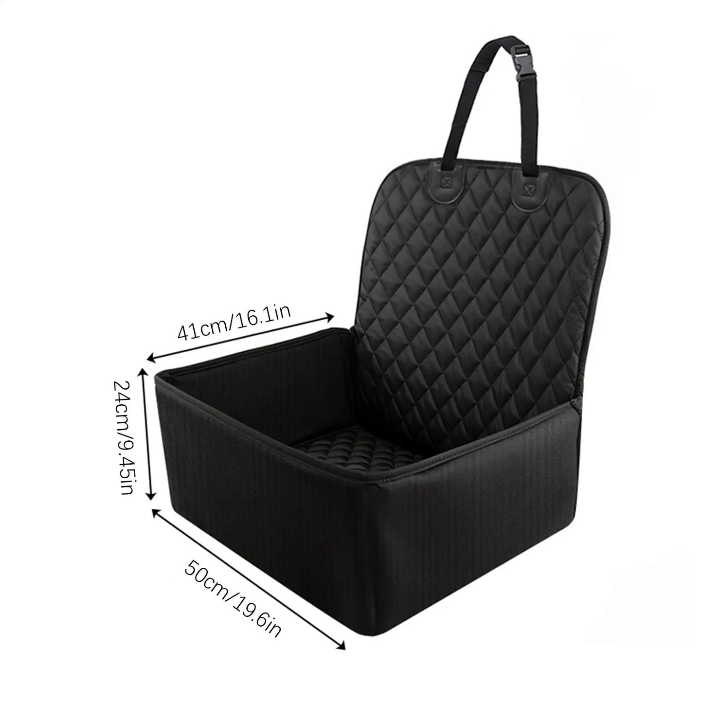 Waterproof Dog Booster Car Seat Large Pet Seat Cover For Cars Easy Clean Booster Cushion Carrier Cover For Bed Suv Truck