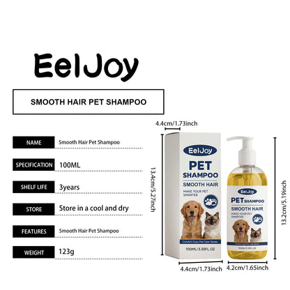 Natural Coconut Oil Pet Shampoo Gentle Fur Cleansing Wash Smooth Coat Care for Dog Cat Deep Moisturizing Daily Grooming Supplies