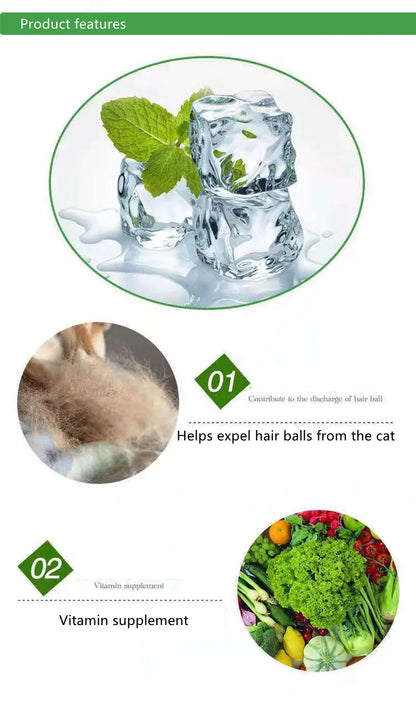 Cat Catnip Cattle Grass Non-toxic Catmint Funny Cat Treats Toys Cats Accessories Helps Digestion and Eliminate Hair Balls