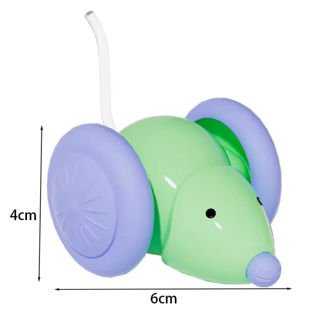 Electric Mouse Car Pet toys Interactive Cat Toy Rechargeable Automatic Teaser with Intelligent Obstacle Avoidance Pet Products