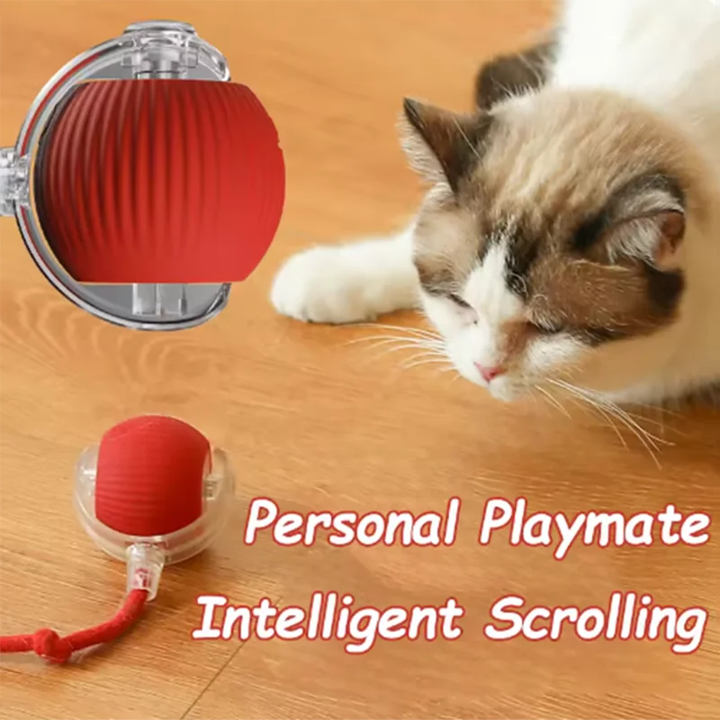 Durable Pet Toys for Dogs And Cats - Teaser Ball with Rope Jumping Ball Thud Toy for Self-Entertainment Pet Supplies