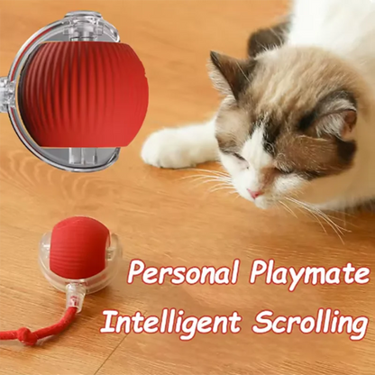 Durable Pet Toys for Dogs And Cats - Teaser Ball with Rope Jumping Ball Thud Toy for Self-Entertainment Pet Supplies