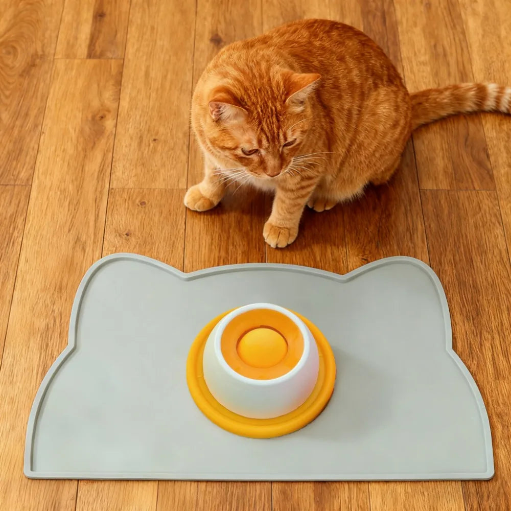 Slow Feeder & Lick Mat: Dog/Cat Enrichment Toys for Mental Stimulation, Puppy Training Puzzle Feeder, Pet Food Dispenser