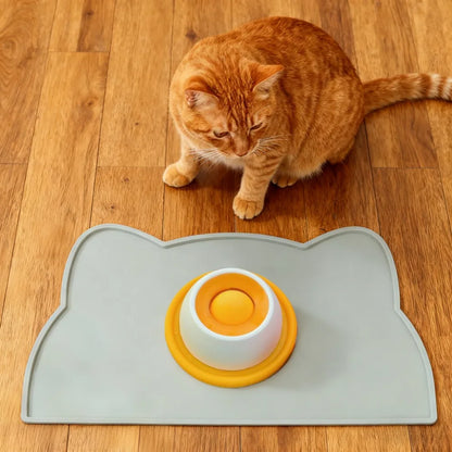 Slow Feeder & Lick Mat: Dog/Cat Enrichment Toys for Mental Stimulation, Puppy Training Puzzle Feeder, Pet Food Dispenser