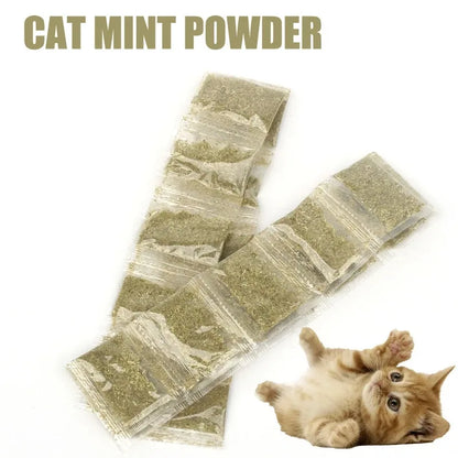 Cat Catnip Cattle Grass Non-toxic Catmint Funny Cat Treats Toys Cats Accessories Helps Digestion and Eliminate Hair Balls